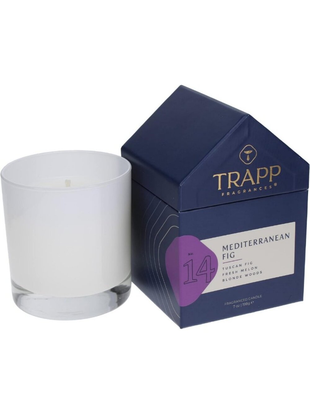 Mediterranean Fig Candle - 7 oz Aromatic Home Fragrance with Fruity Tuscan Notes